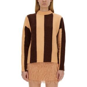 ALYSI Women's Striped Mock Neck Knit Sweater Women MULTICOLOUR Sweaters &